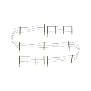 Accessories-A3000 - Barbed Wire Fence - O Scale - Quality Trains and Accessories Galore