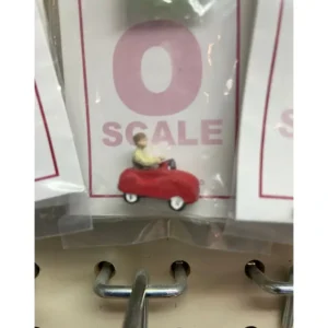Figures-A1238 - Boy in Peddle Car - Quality Trains and Accessories Galore