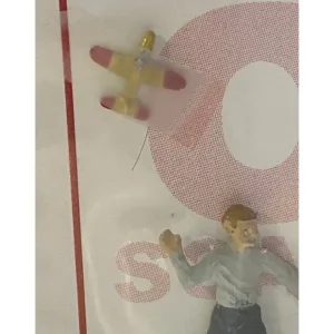 Figures-A1581 - Boy Playing with Airplane - Quality Trains and Accessories Galore