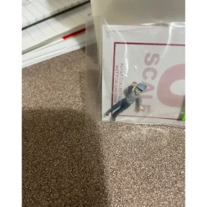 Figures-A1520 - Boy Railfan Waving - Quality Trains and Accessories Galore