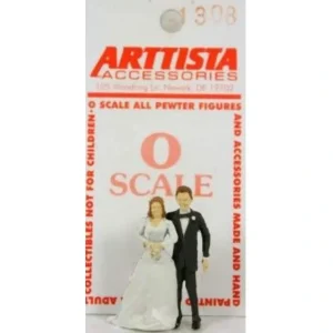 Figures-A1308 - BRIDE AND GROOM - Quality Trains and Accessories Galore