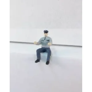 Figures-A1146 - Cop for Motorcycle - Quality Trains and Accessories Galore