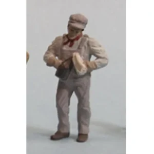 Figures-a1633 - Engineer Wiping Oil Can - Quality Trains and Accessories Galore