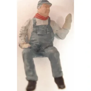 Figures-A1406 - Fireman Waving - Quality Trains and Accessories Galore