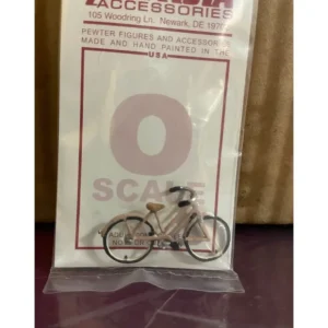 Figures-A1173 - Girl's Bicycle / Brass - Quality Trains and Accessories Galore