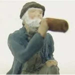 Figures-A1112 - Hobo with Bottle - Quality Trains and Accessories Galore