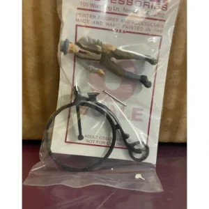 Figures-a1616 - Man on High Wheel Bicycle - Quality Trains and Accessories Galore