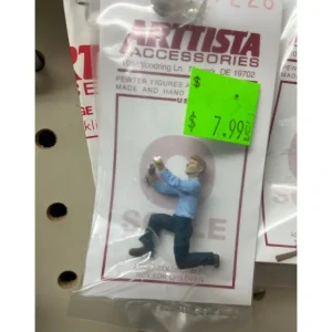 Figures-A1228 - Man on Knee with Wrench - Quality Trains and Accessories Galore