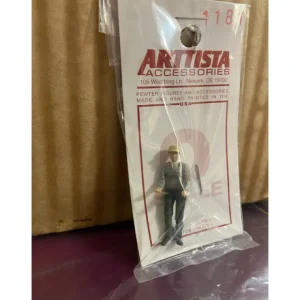 Figures-A1181 - Man to Push Truck - Quality Trains and Accessories Galore