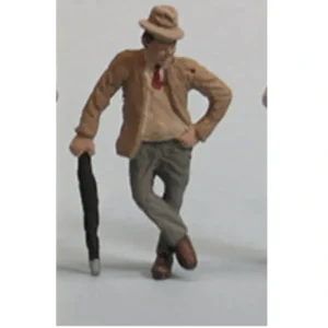 Figures-a1632 - Man with Umbrella - Quality Trains and Accessories Galore