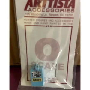 Figures-A1163 - Newspaper Vending Machine - Quality Trains and Accessories Galore