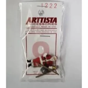 Figures-A1222 - Santa with Kettle - Quality Trains and Accessories Galore