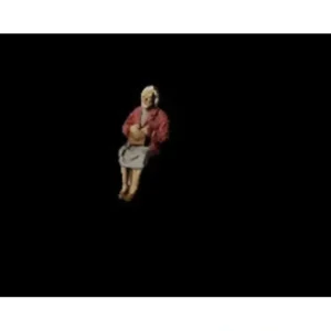 Figures-A1118 - Sitting Old woman - Quality Trains and Accessories Galore