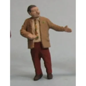 Figures-a1629 - Used Car Salesman - Arttista Figure - Quality Trains and Accessories Galore