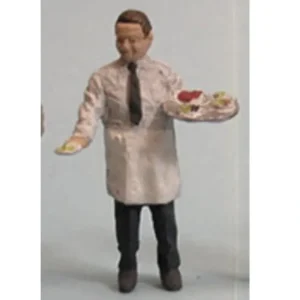 Figures-a1631 - Waiter - Arttista Figure - Quality Trains and Accessories Galore