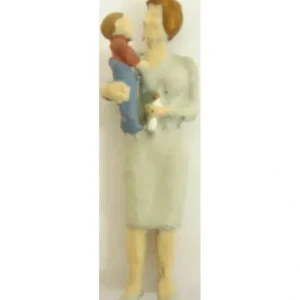 Figures-A1125 - Woman Holding Baby - Quality Trains and Accessories Galore