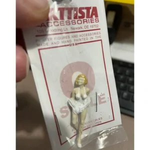 Figures-A1507 - Woman w/ Blowing Dress Up or Down - Quality Trains and Accessories Galore