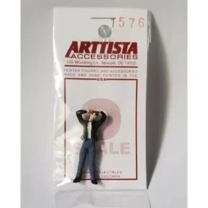 Figures-A1576 - Young Man Combing Hair - Quality Trains and Accessories Galore