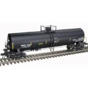 Rolling Stock-3007211 - ACF 17,360 GALLON CHLORINE TANK CAR PPGX (CONSPICULTY STRIPES) 1646, 1669 (BLACK/YELLOW) - Quality Trains and Accessories Galore