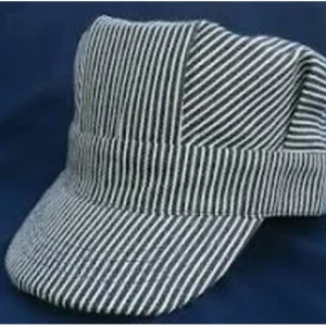 Accessories-201 bkp - Blue Engineer Strap Hat / Child - Quality Trains and Accessories Galore