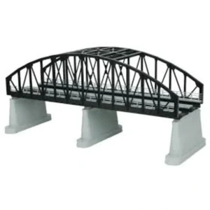 Track-40-1125 - Black Two Track Steel Arch Bridge - Quality Trains and Accessories Galore
