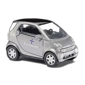 Busch 48949 HO 1:87 Smart Fortwo City Coupe Bundeswh - Quality Trains and Accessories Galore