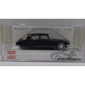 Busch 48003 HO Black Citroen DS 19 Limo 1955 - Quality Trains and Accessories Galore