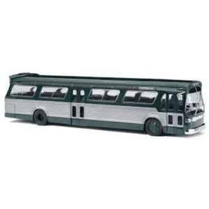 Trains-Busch 44500 HO Fishbowl Bus Green - Quality Trains and Accessories Galore