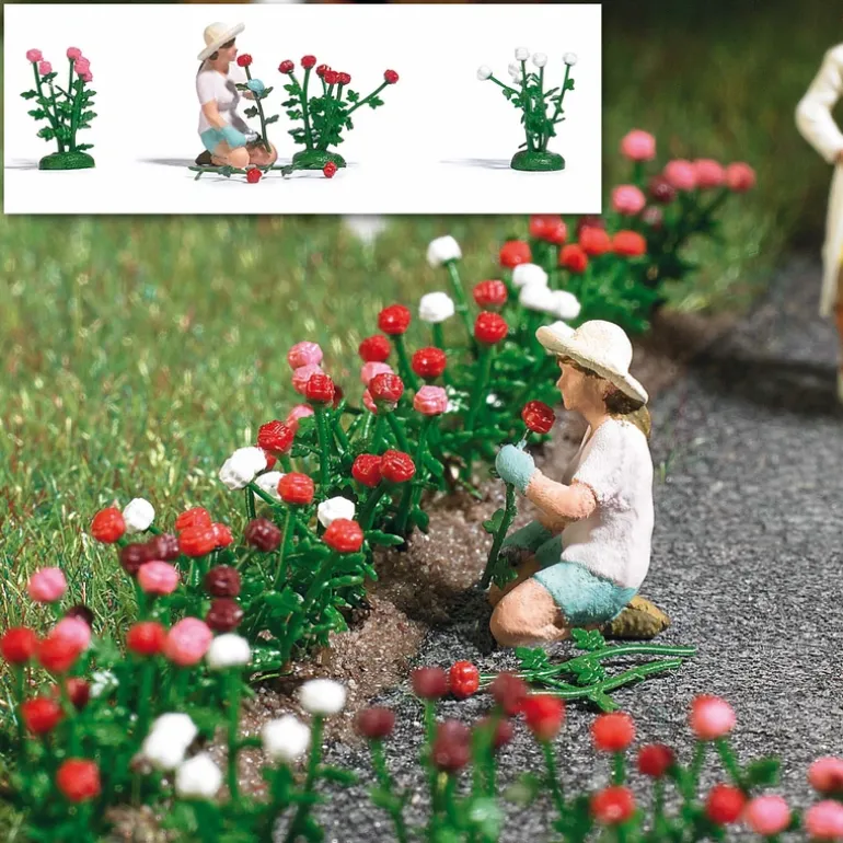 Busch 7878 HO Rose Picker Figure Set - Quality Trains and Accessories Galore