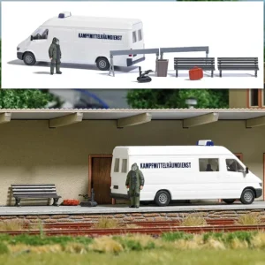 Busch 7953 HO Unattended Baggage Figure Set - Quality Trains and Accessories Galore