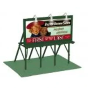 Accessories-30-90645 - Buster Brown Shoes Lighted Billboard - Quality Trains and Accessories Galore