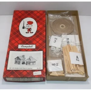 Campbell Scale Models 397-1495 HO Ice House & Caf Kit (Norm''s Landing) Kit - Quality Trains and Accessories Galore