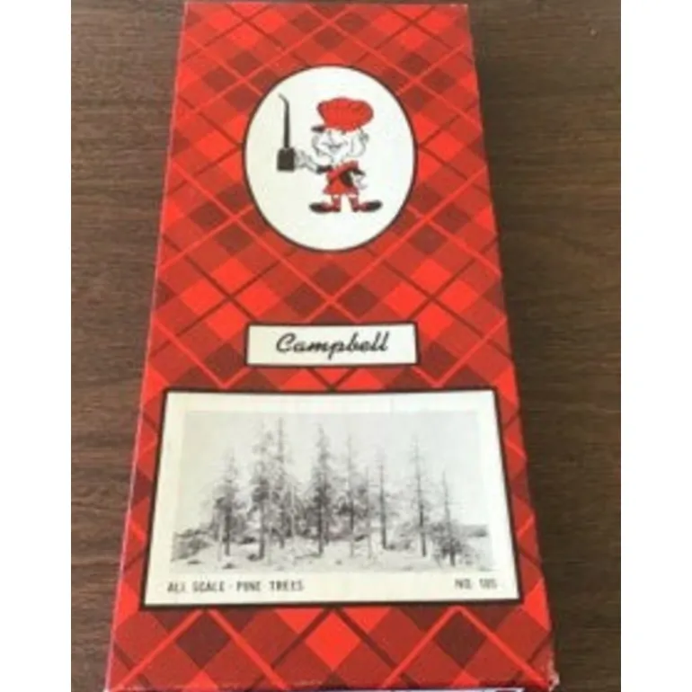 Campbell Scale Models 100-550 HO Pine Tree Building Kit - Quality Trains and Accessories Galore