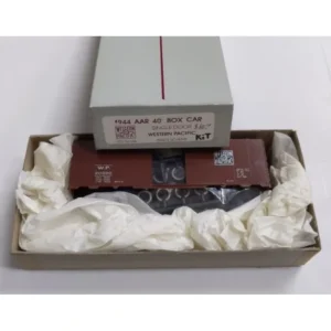C&BT Shops 10208 1944 Western Pacific AAR 40' Boxcar Single Door #20590 Kit - Quality Trains and Accessories Galore