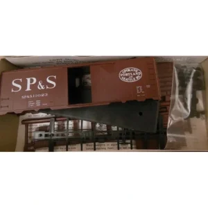 C&BT Shops 1944 HO SP & S AAR 40' Box Car Kit - Quality Trains and Accessories Galore