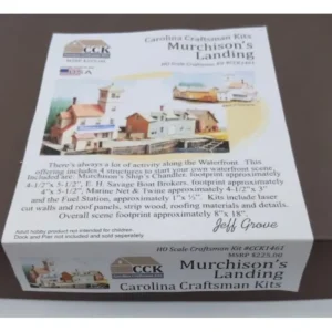 Carolina Craftsman CCK1461 HO Murchinson's Landing Building Kit - Quality Trains and Accessories Galore