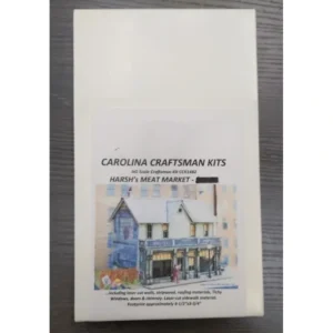 Carolina Craftsman CCK1482 HO Harsh's Meat Market Kit - Quality Trains and Accessories Galore