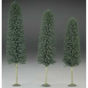Scenery Supplies-32205 - Cedar Trees 8"-10" - 3-pack - Quality Trains and Accessories Galore