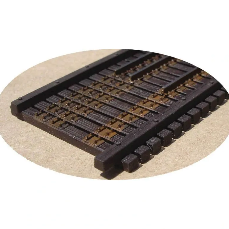 Central Valley Models 1909-8 HO Code 70/83 Dual Gauge 25' Stringers Bridge Ties - Quality Trains and Accessories Galore