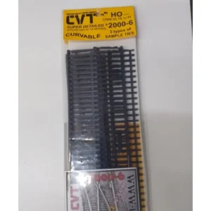 Central Valley Models 2000-6 HO 3 Type of Sample Ties - Quality Trains and Accessories Galore
