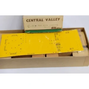 Central Valley Models C-92 HO Old Timers Yellow Side Door Caboose Kit - Quality Trains and Accessories Galore