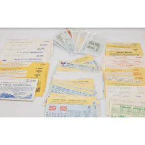Champ Decals L-3 Giant .7 LB Lot of O / HO Random Decals, Walthers, Herald King - Quality Trains and Accessories Galore