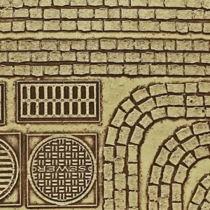 Chooch 8657 HO Medium Flexible Roadway Cobblestone Street Details - Quality Trains and Accessories Galore