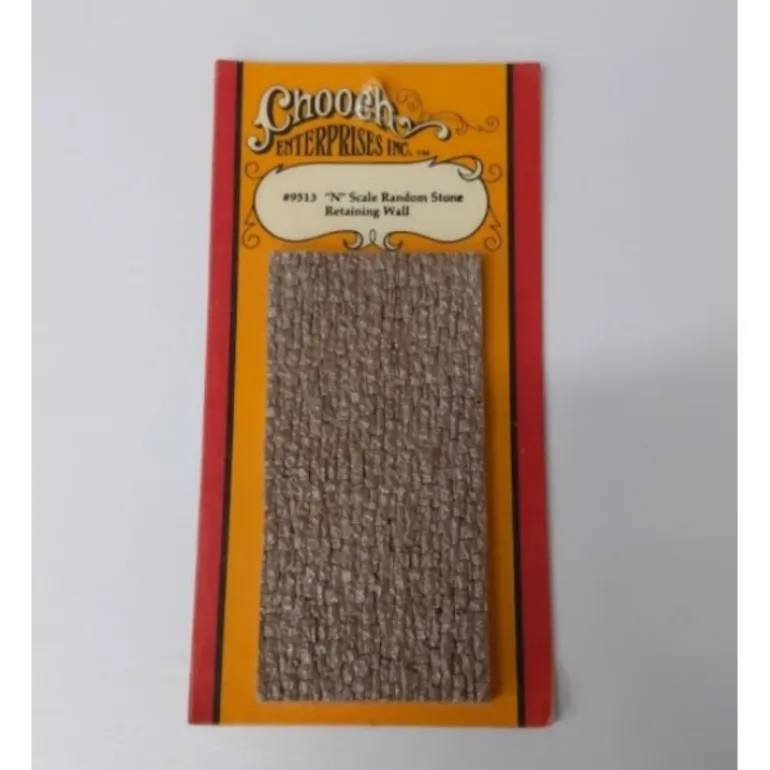 Chooch 9513 N Scale Random Stone Retaining Wall - Quality Trains and Accessories Galore