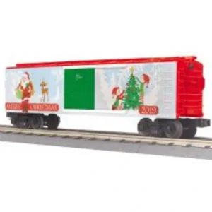 Rolling Stock-30-74964 - Christmas Box Car - Quality Trains and Accessories Galore