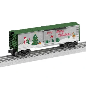 Rolling Stock-2428070 - 2024 Christmas Boxcar - Quality Trains and Accessories Galore