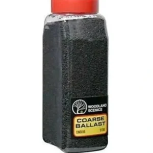 Scenery Supplies-1390 - Cinders Ballast / Coarse / 32 oz Shaker - Quality Trains and Accessories Galore
