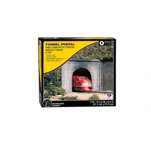 Scenery Supplies-1266 - Concrete Single Tunnel Portal - Quality Trains and Accessories Galore