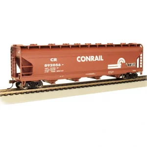 Rolling Stock-17560 - CONRAIL - 56' ACF CENTER-FLOW HOPPER - Quality Trains and Accessories Galore