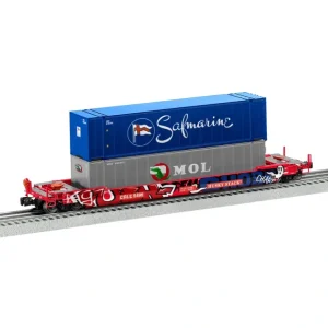 Rolling Stock-2226582 - CRLE HUSKY STACK #5496 W/GRAFFITI - Quality Trains and Accessories Galore